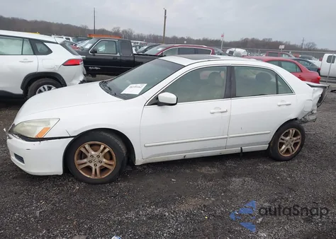 2007 Honda Accord Ex from USA, damaged, VIN 1HGCM56877A096484